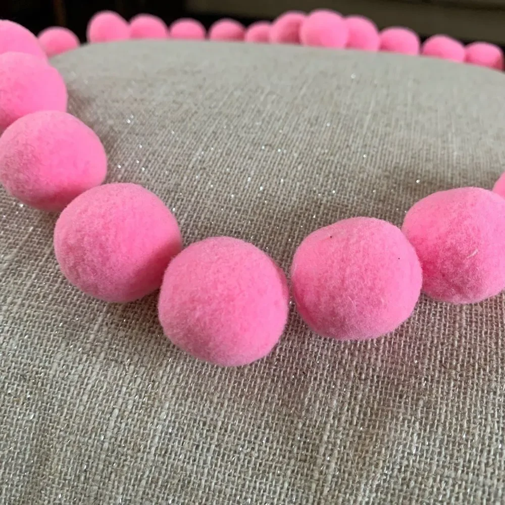 LEVTEX Pompom Heart Accent Pillow
